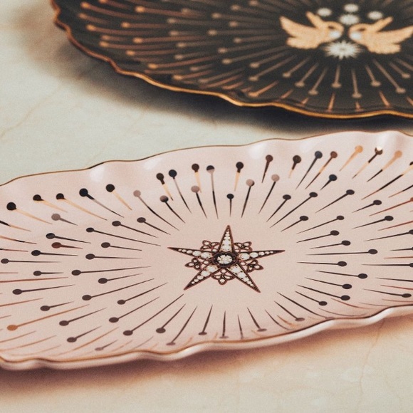 24KGold Starry Night serving platter Catherine Martin - Picture 7 of 7